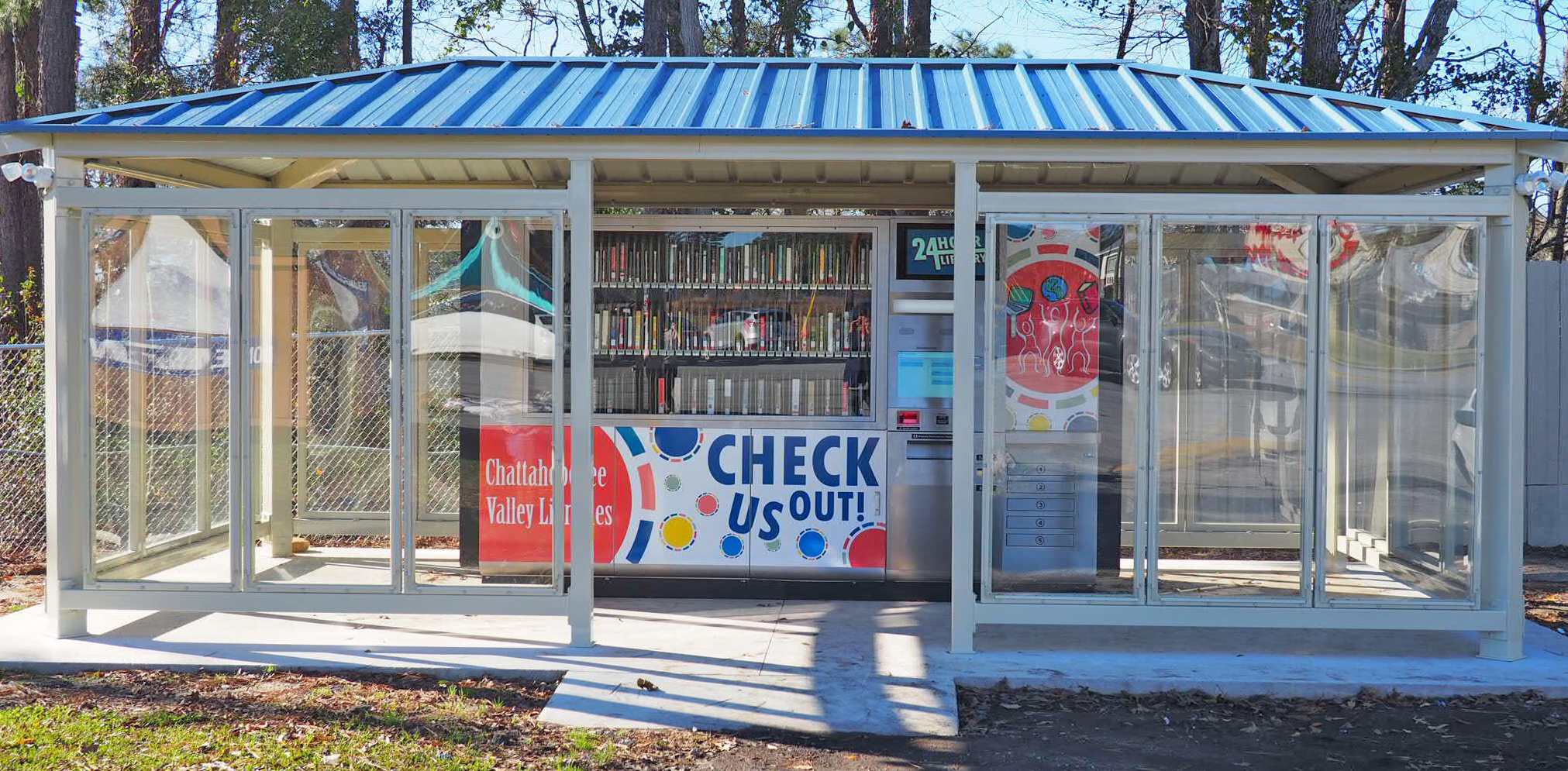 Chattahoochee Valley Libraries' new 24-Hour Library