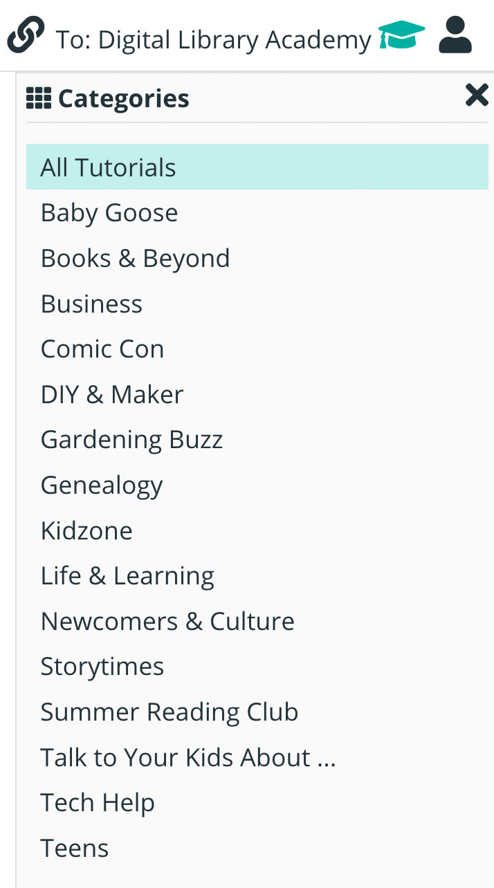 Niche Academy Categories