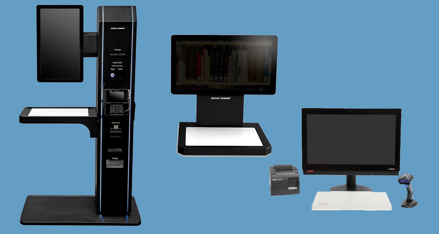 EnvisionWare Self-service Kiosks and Countertops